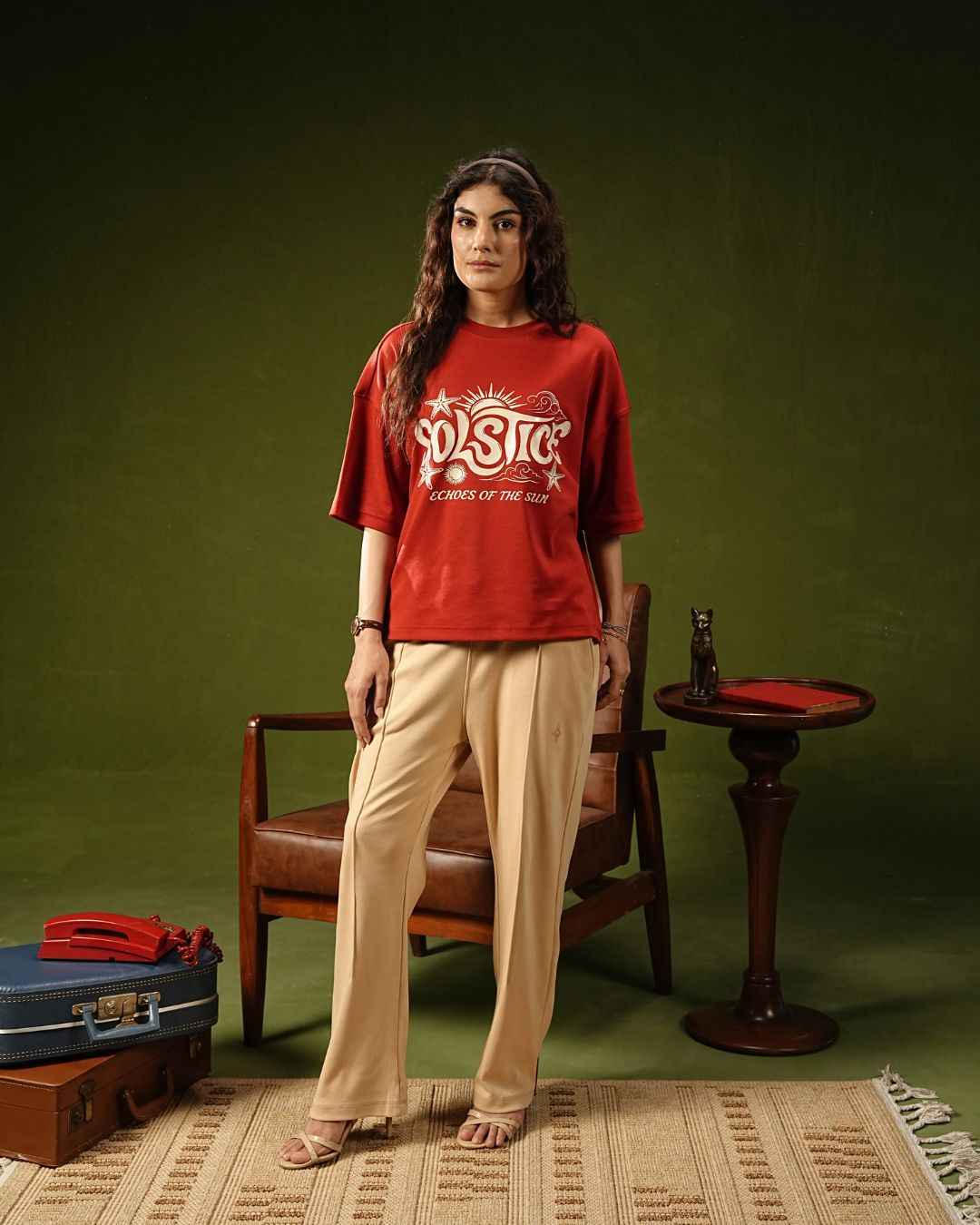 Solstice Red Co-ord Set
