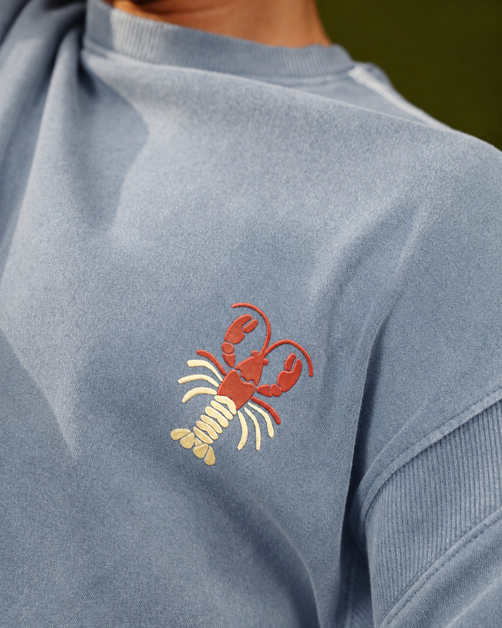 Azure Lobster Tee