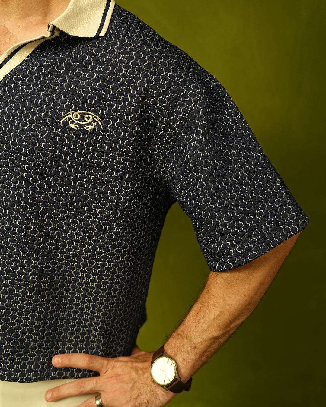 Blue Crab Polo Shirt