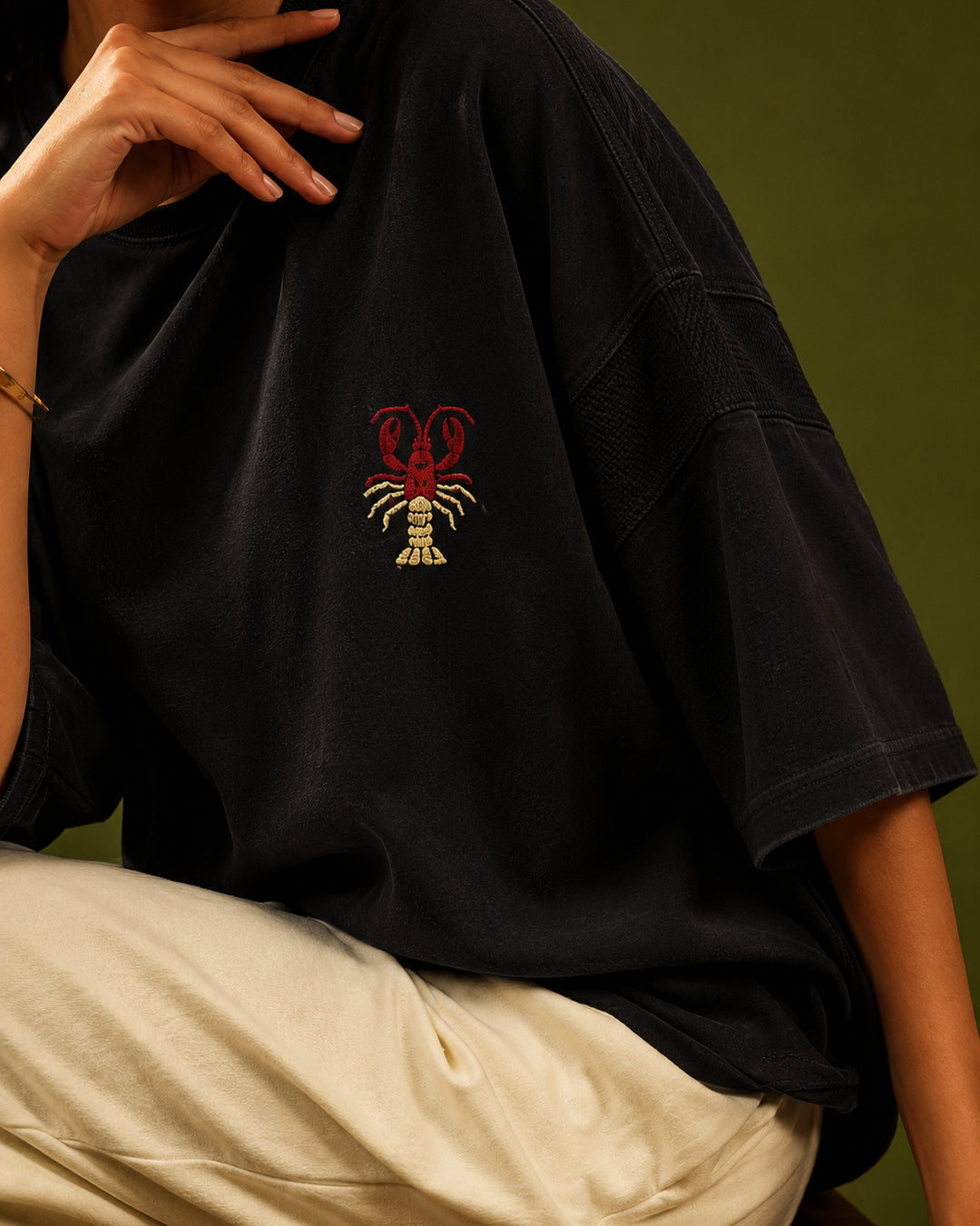 Midnight Lobster Tee