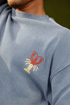 Azure Lobster Tee