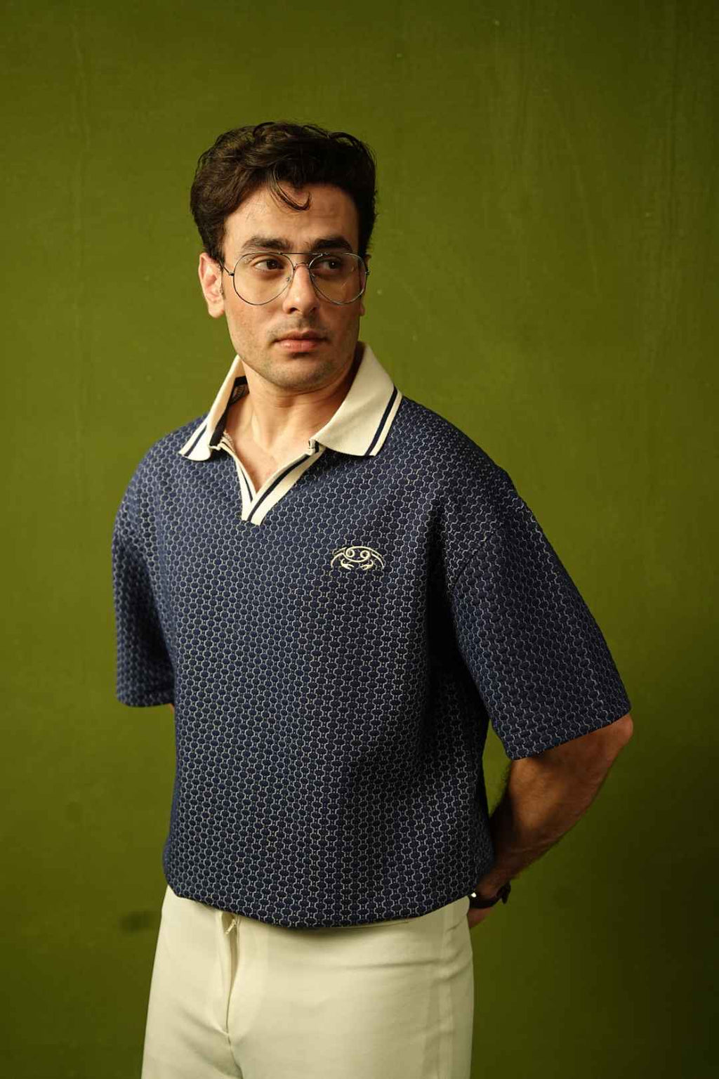 Blue Crab Polo Shirt
