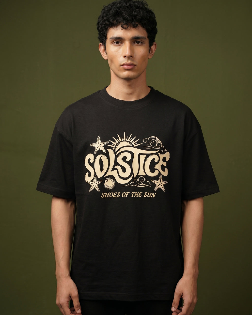 Solstice Black Tee