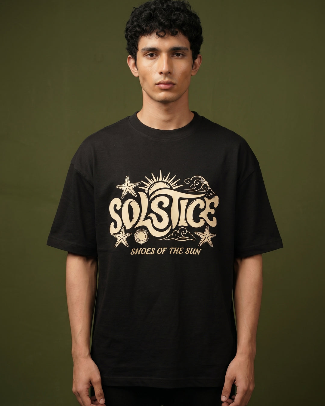 Solstice Black Tee
