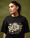 Solstice Black Tee