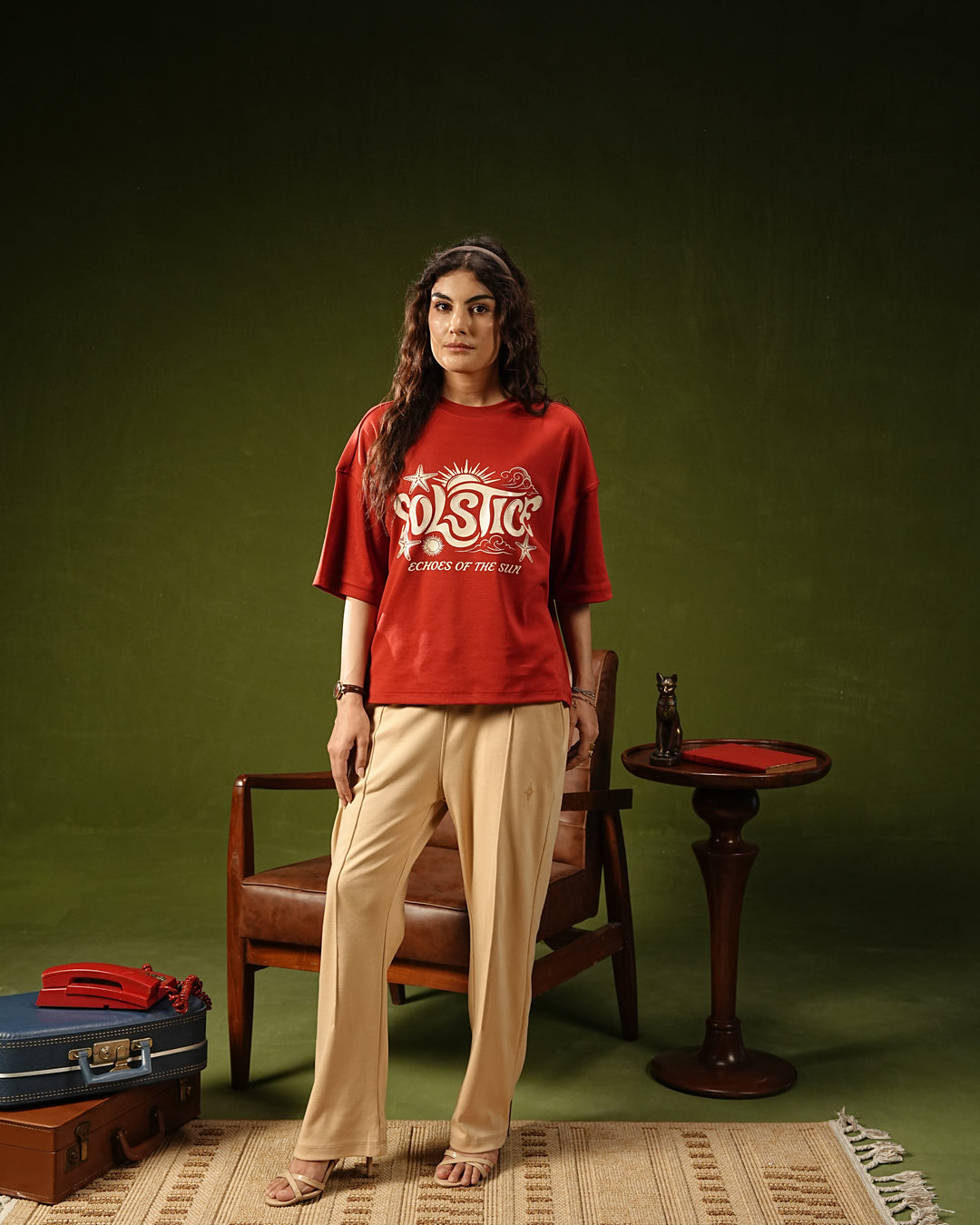 Solstice Red Co-ord Set