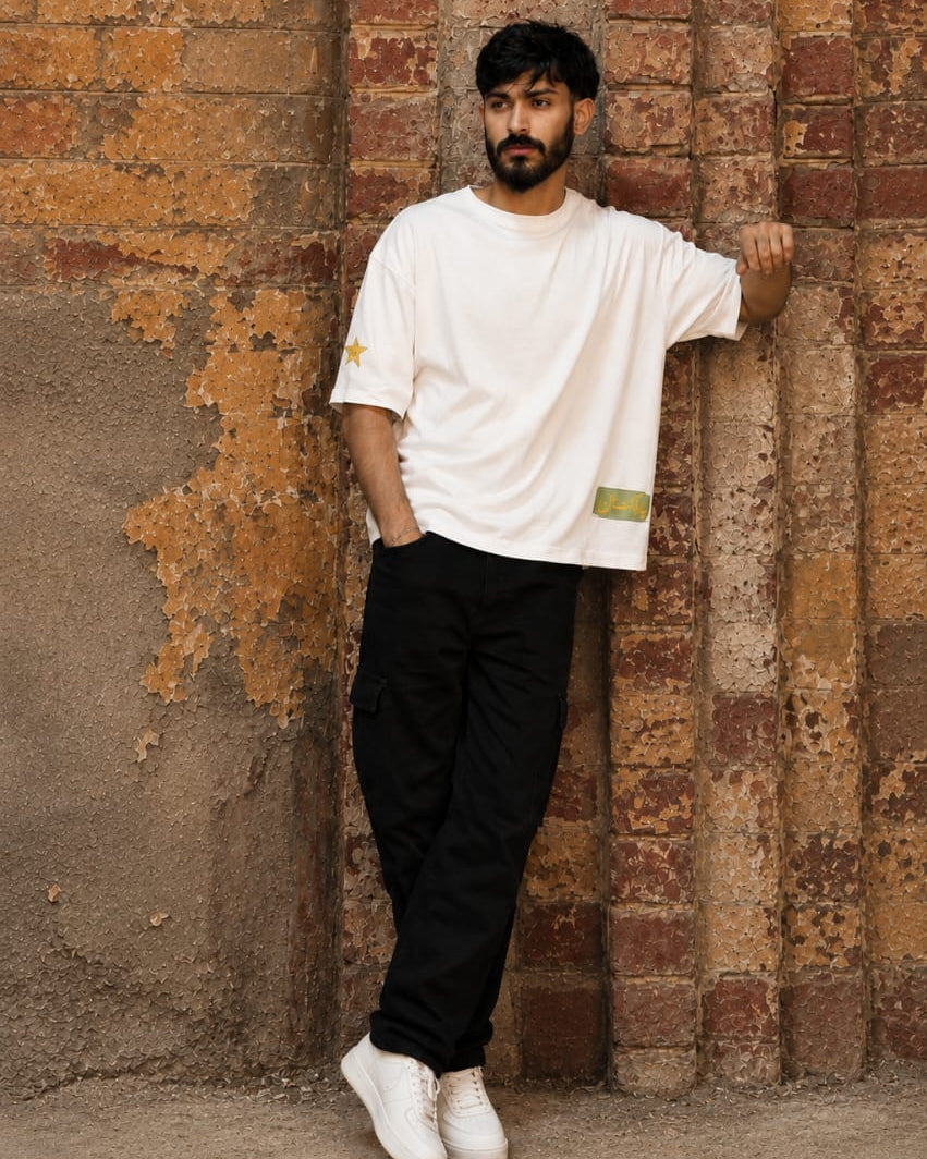 The Azaadi White Tee