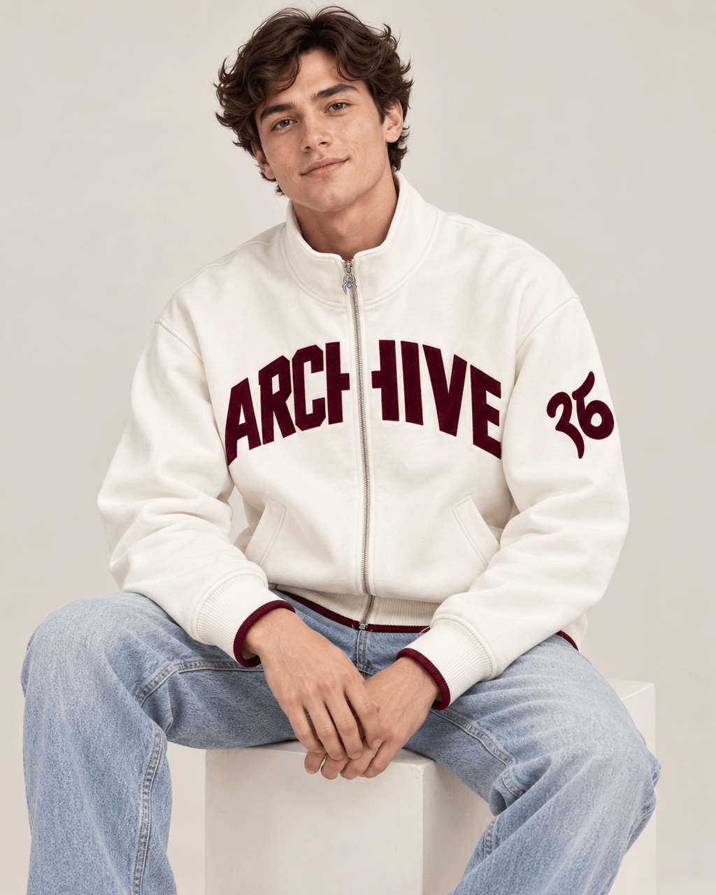 Archive 36 Mock Neck Zipper - RIAB