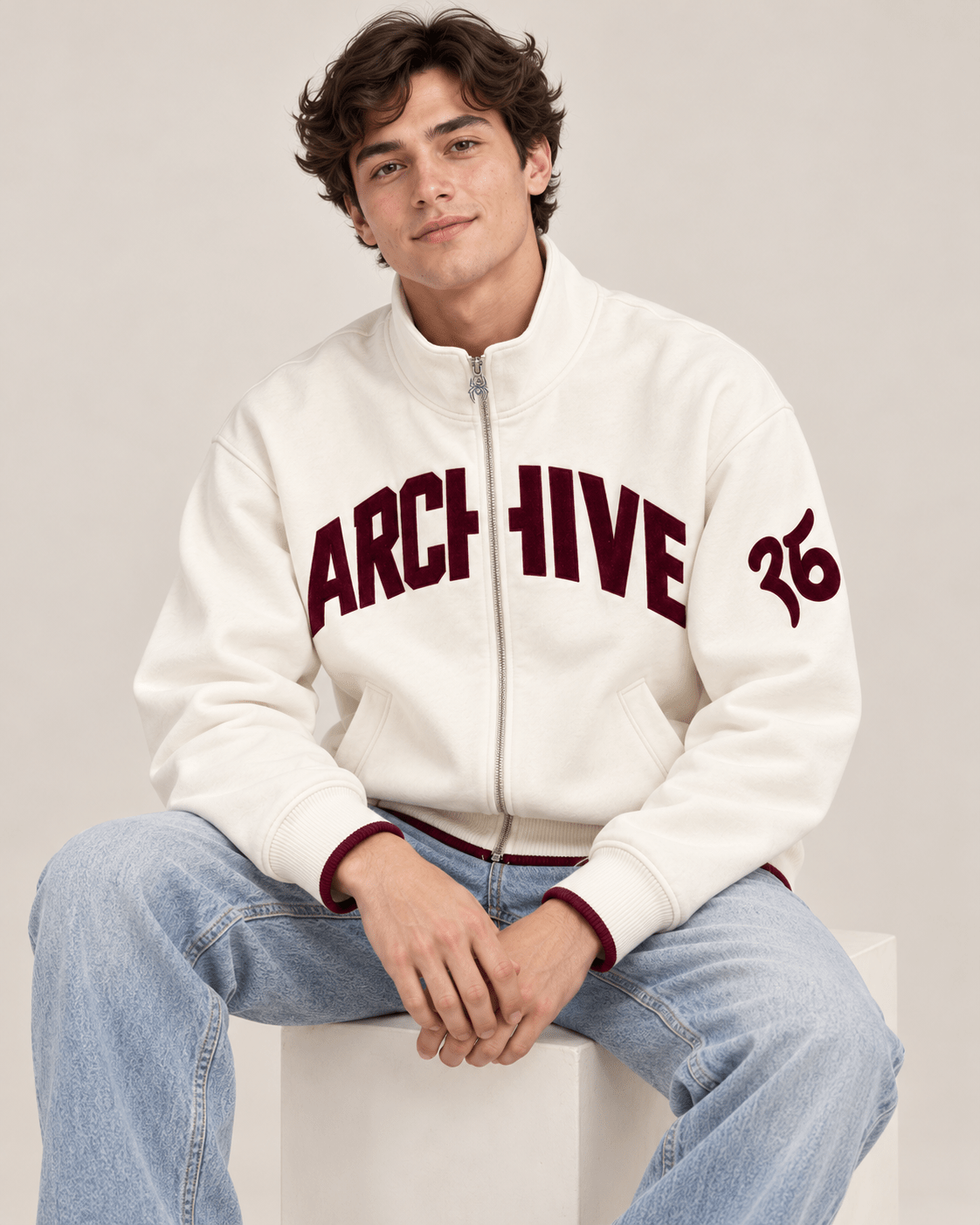 Archive 36 Mock Neck Zipper - RIAB