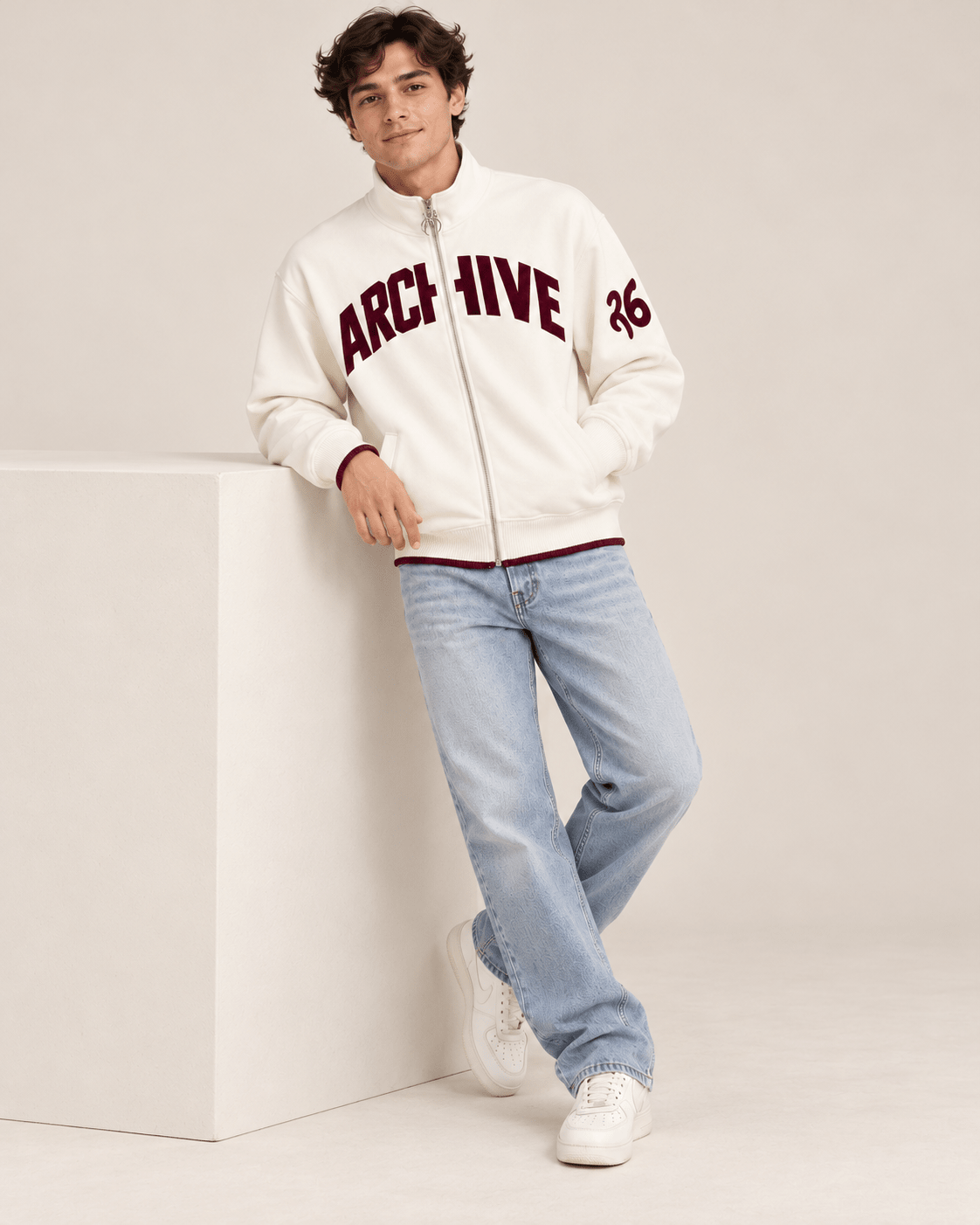 Archive 36 Mock Neck Zipper - RIAB