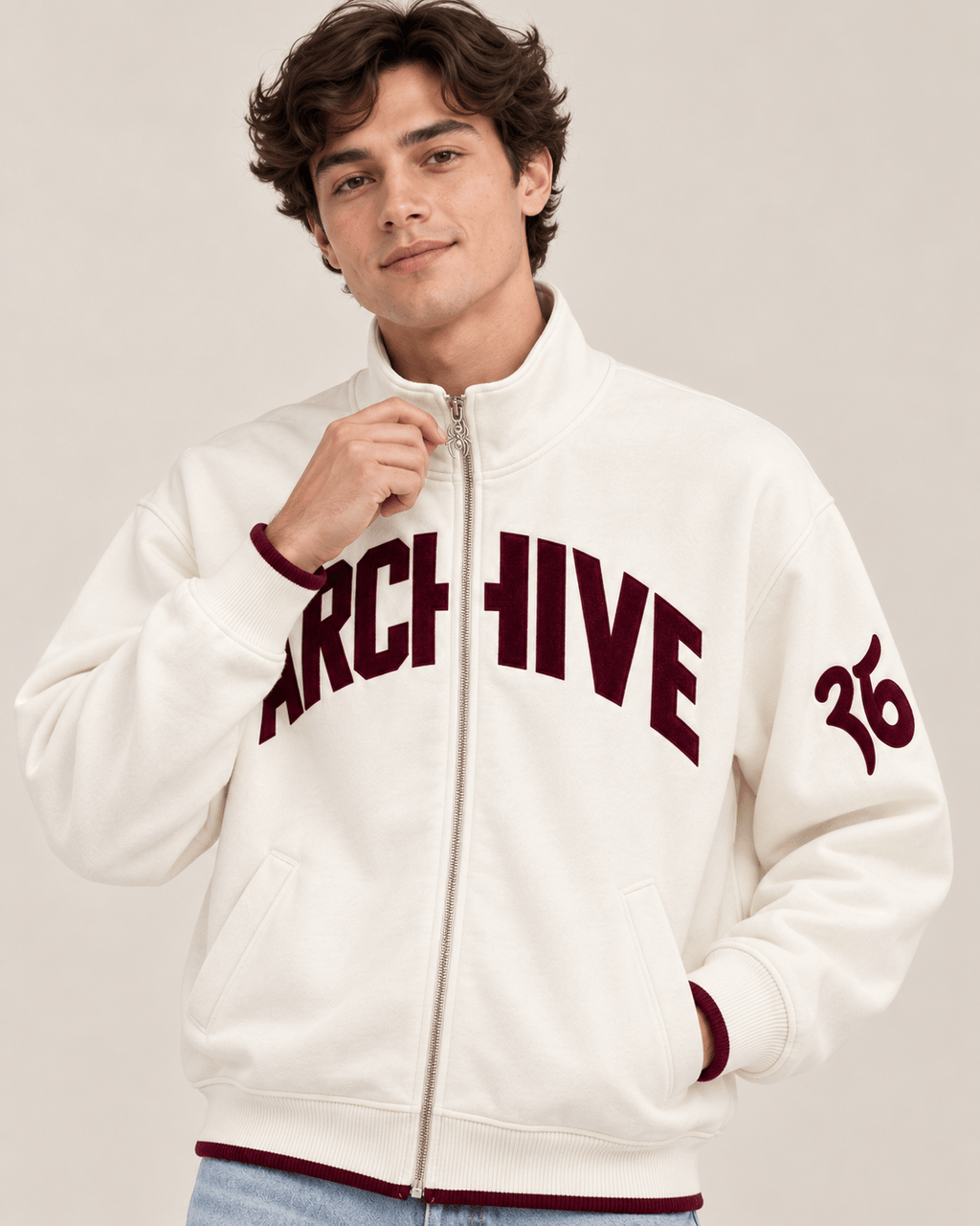 Archive 36 Mock Neck Zipper - RIAB