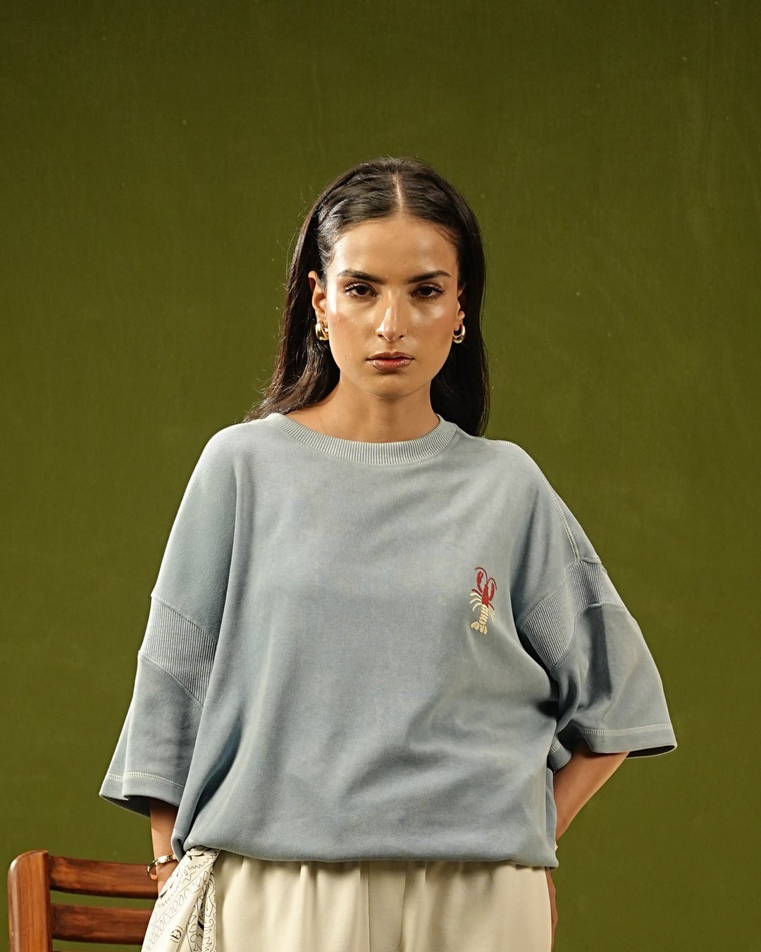 Azure Lobster Tee - RIAB