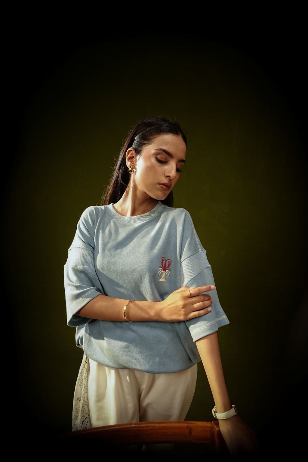 Azure Lobster Tee - RIAB