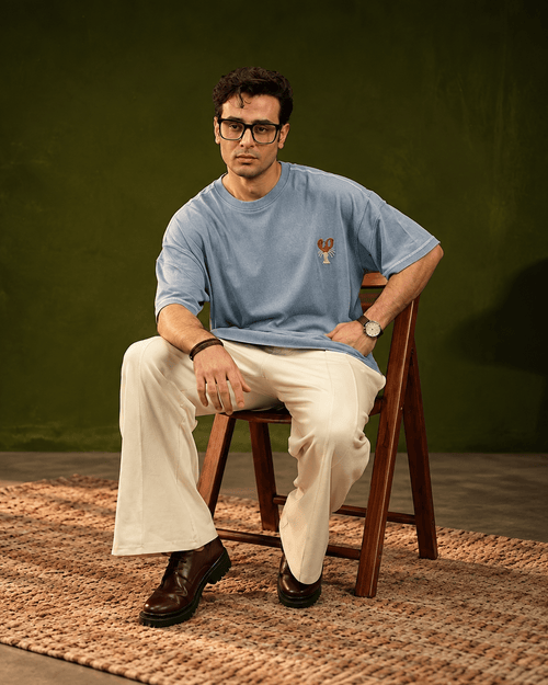 Azure Lobster Tee - RIAB