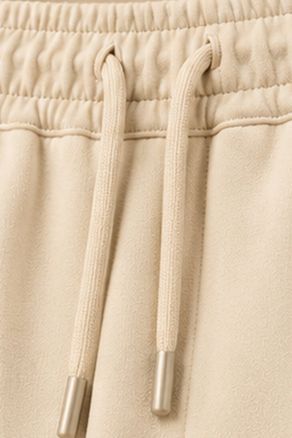 Ivory Double Lining Baggy Trousers - RIAB