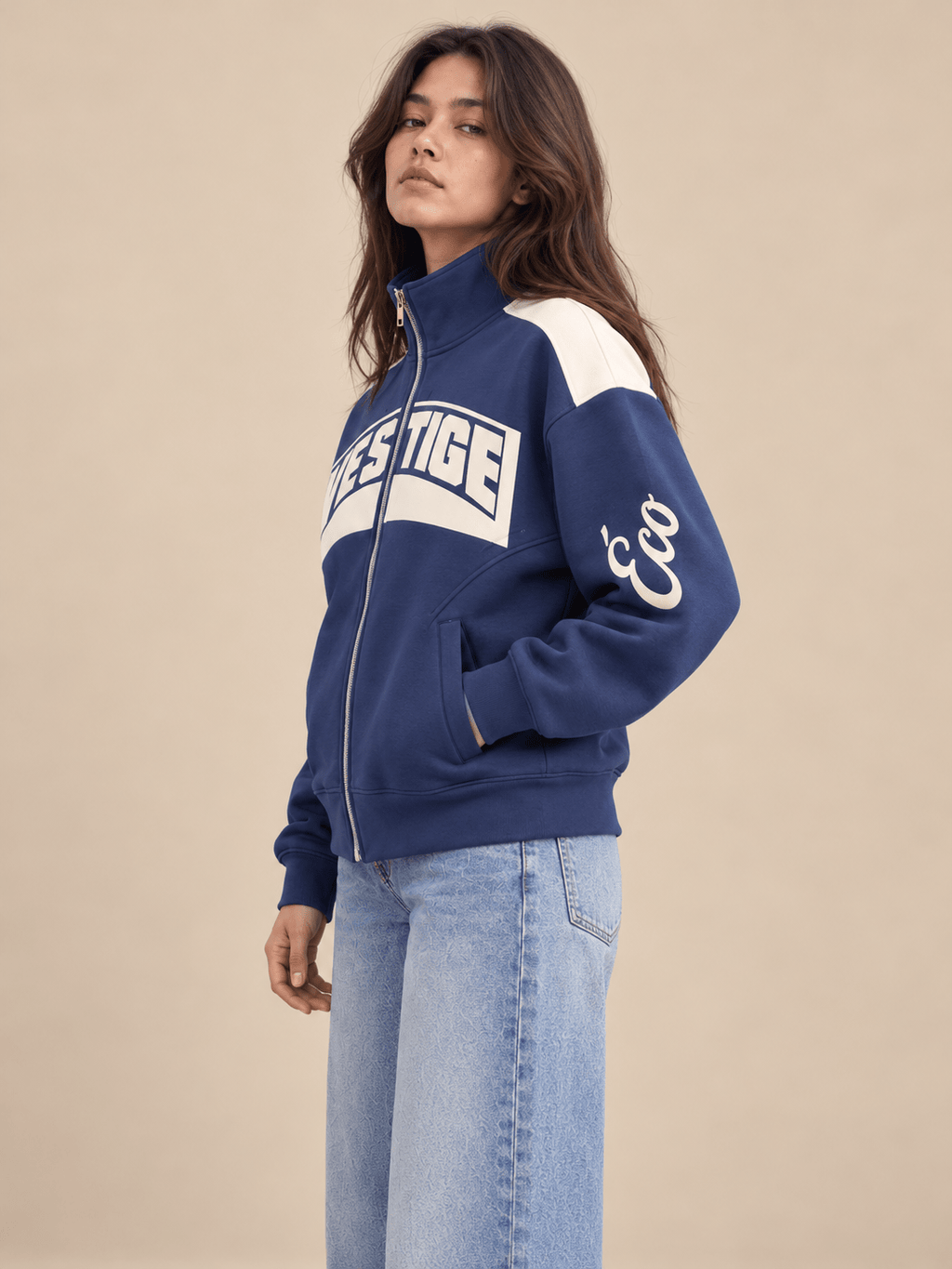 Vestige Eco Mock Neck Zipper - RIAB