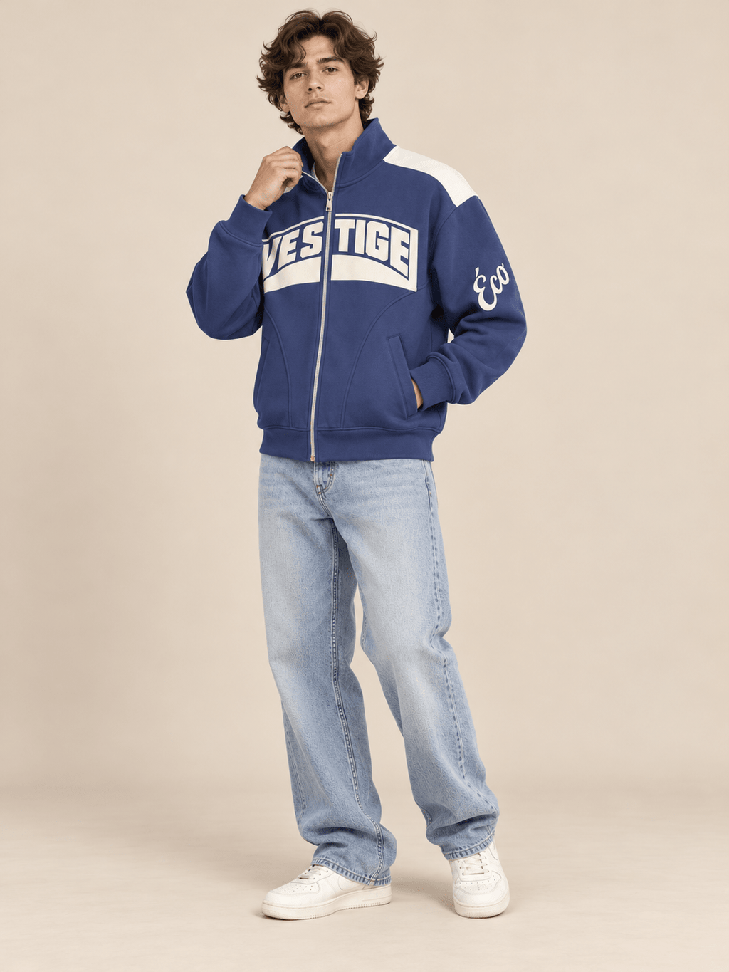 Vestige Eco Mock Neck Zipper - RIAB