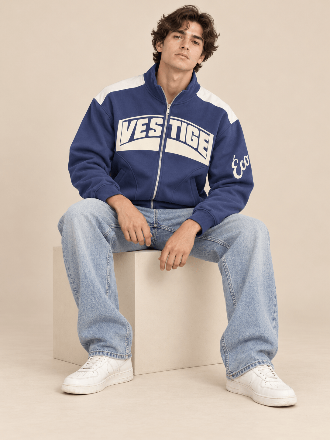 Vestige Eco Mock Neck Zipper - RIAB