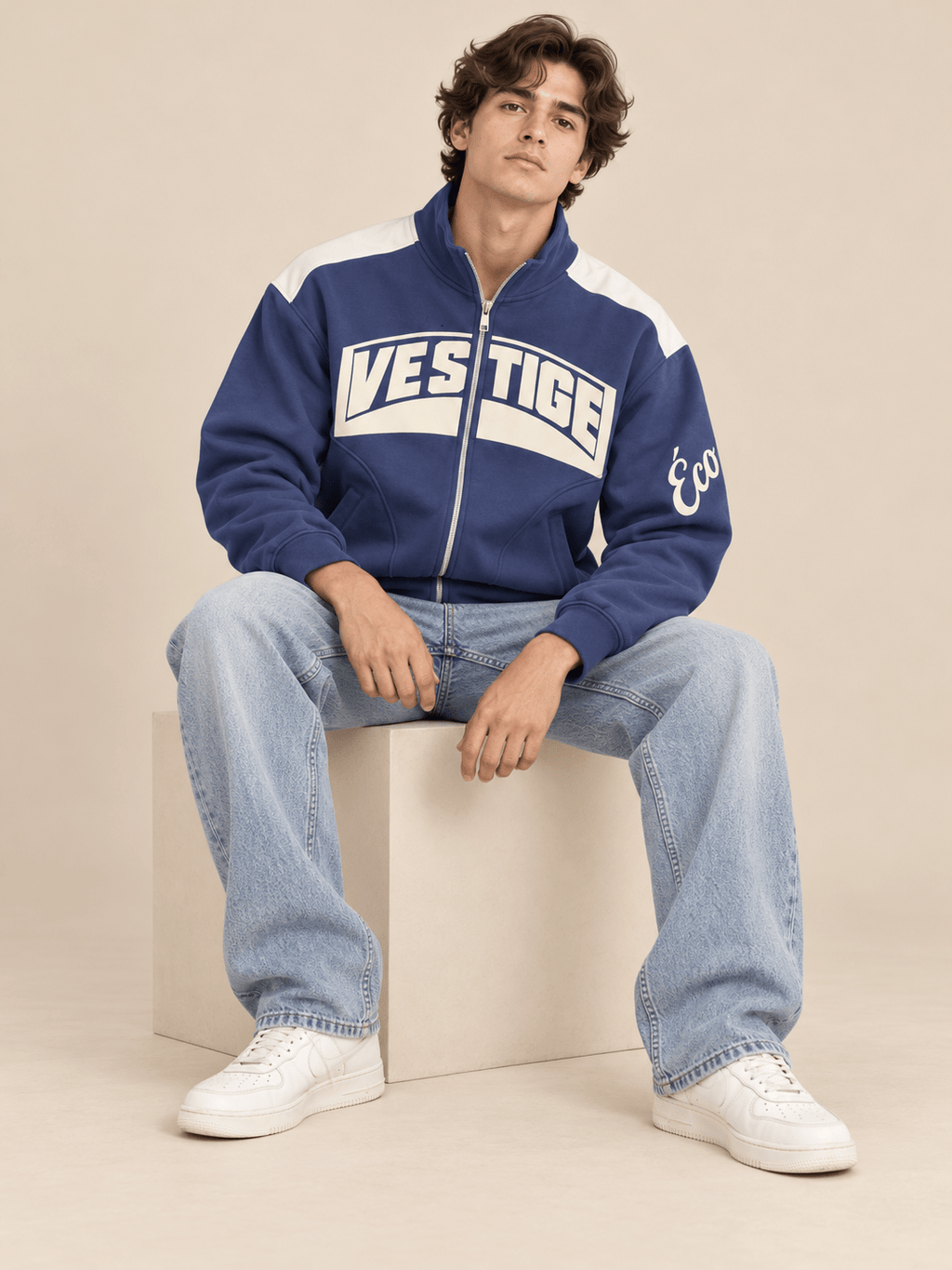 Vestige Eco Mock Neck Zipper - RIAB