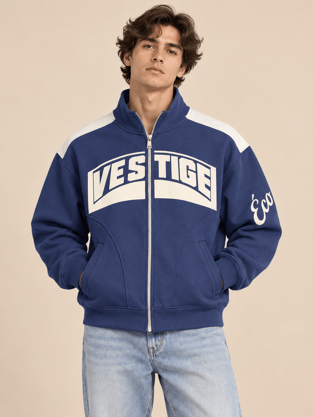 Vestige Eco Mock Neck Zipper - RIAB