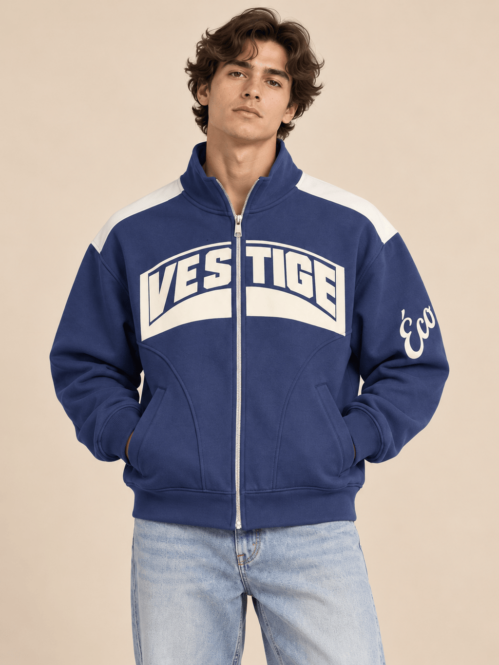 Vestige Eco Mock Neck Zipper - RIAB