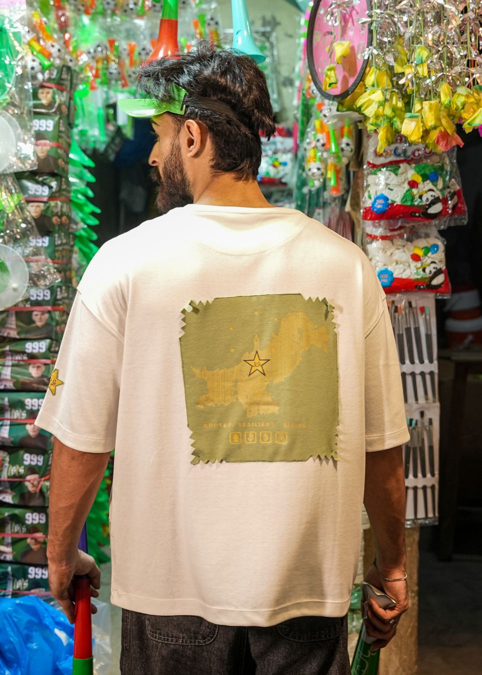 The Azaadi White Tee