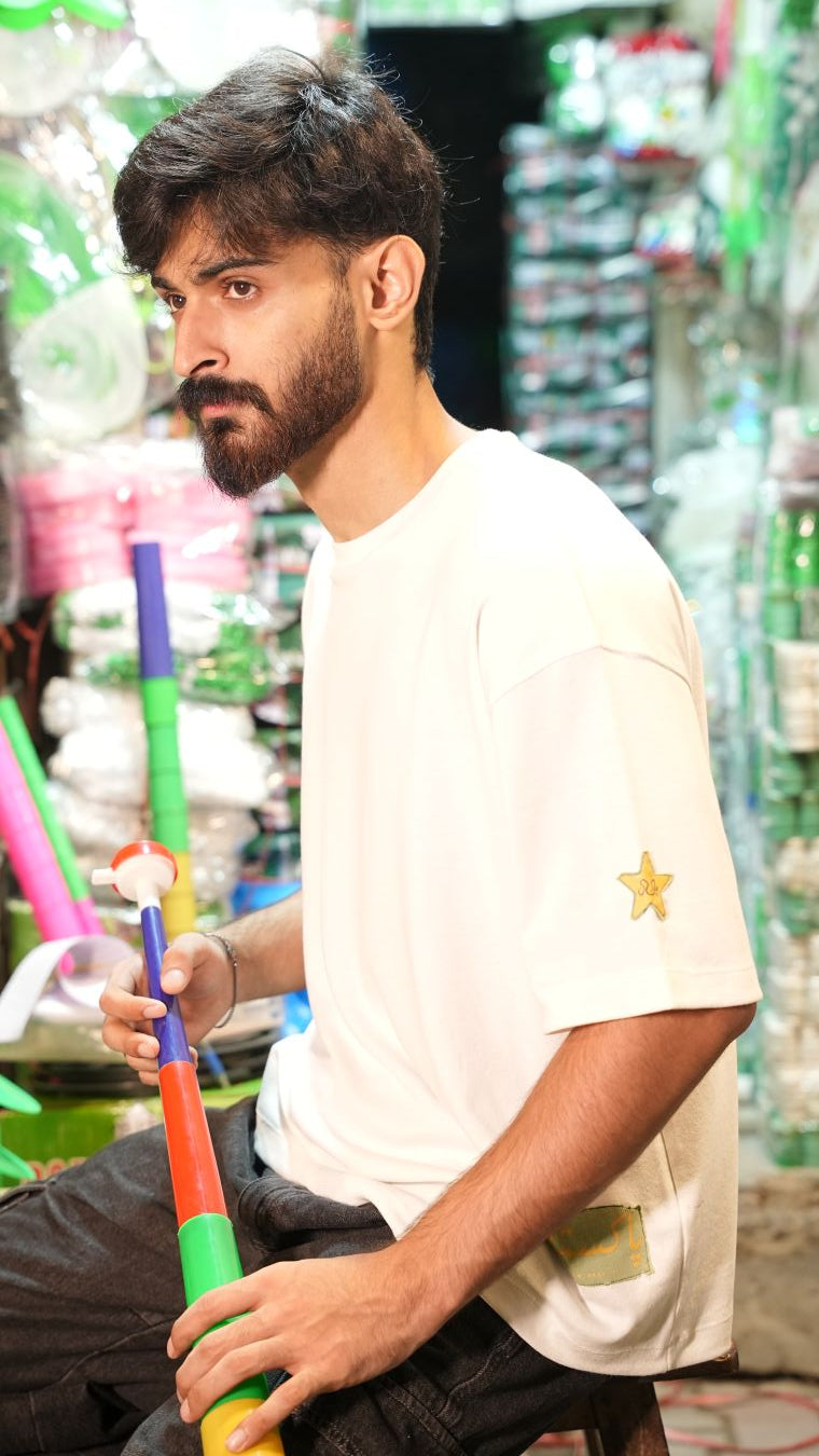 The Azaadi White Tee