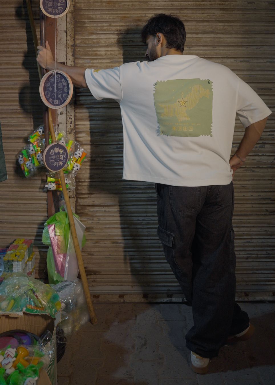 The Azaadi White Tee
